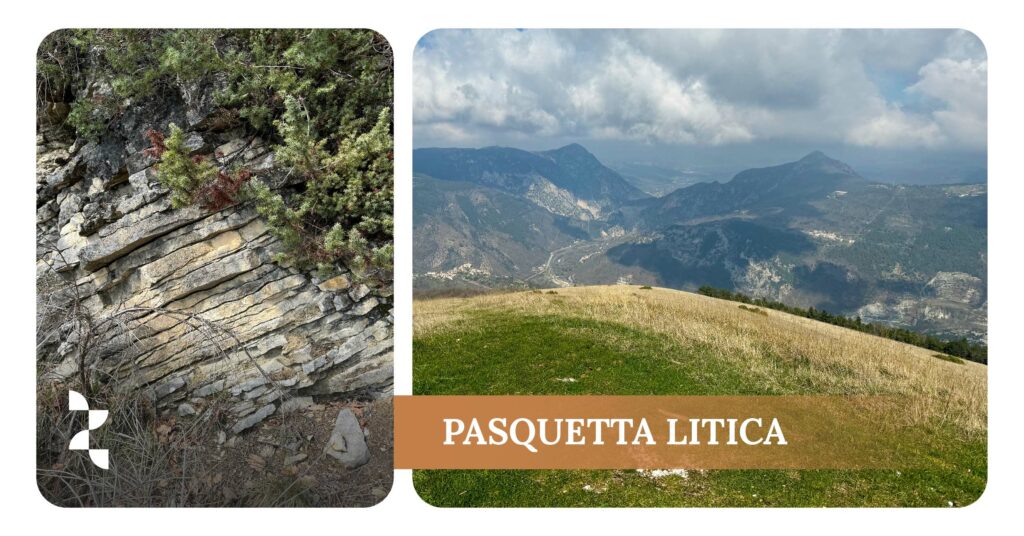 PASQUETTA LITICA Escursione sul Monte Valmontagnana nel Parco Gola della Rossa e di Frasassi  Domenica 1 aprile 2024